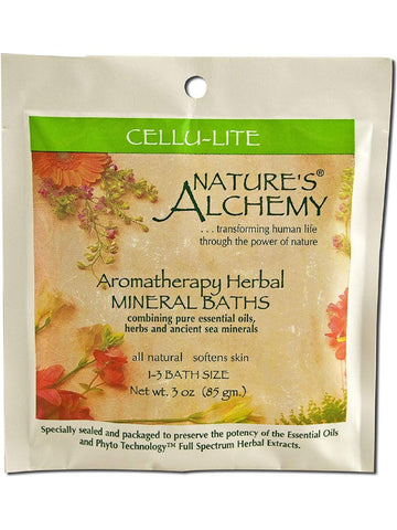 Nature's Alchemy, Cellu-Lite Aromatherapy Mineral Bath, 3 oz