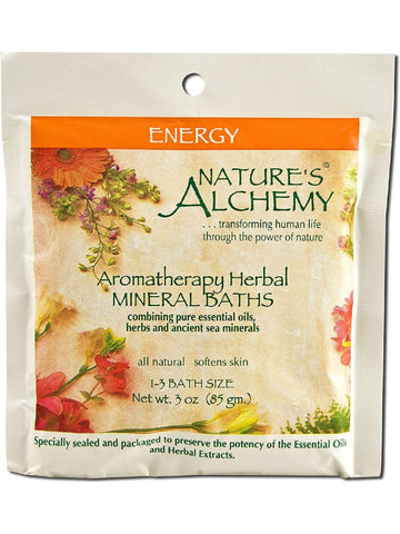 Nature's Alchemy, Energy Aromatherapy Mineral Bath, 3 oz