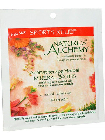 Nature's Alchemy, Sports Relief Aromatherapy Mineral Bath, 3 oz