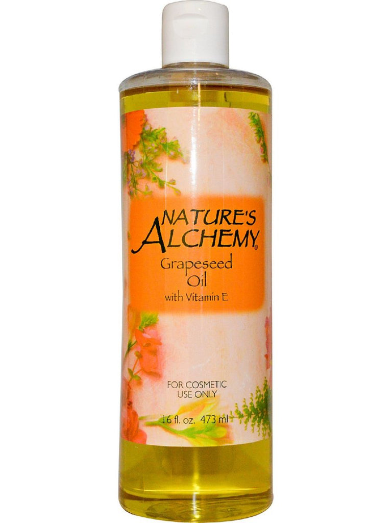 Nature's Alchemy, Grapeseed Carrier Oil, 16 oz