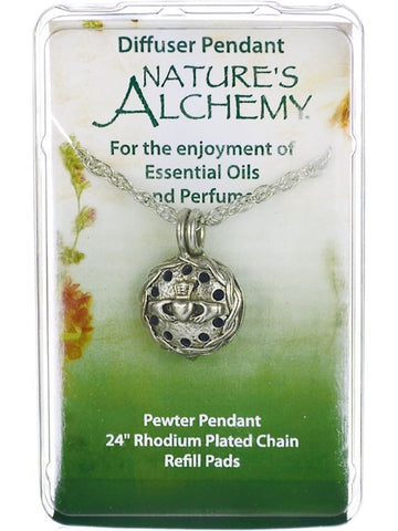 Nature's Alchemy, Irish Cladda Diffuser Necklace, 1 pc
