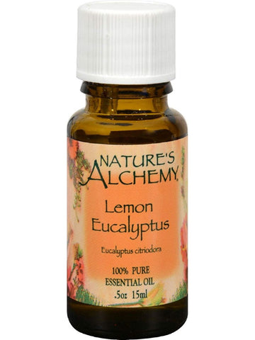 Nature's Alchemy, Lemon Eucalyptus Essential Oil, 0.5 oz