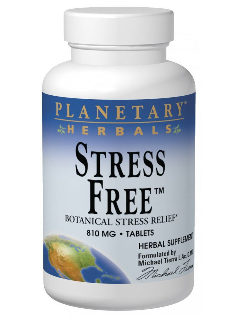 Planetary Herbals, Stress Free Calming Formula, 60 ct