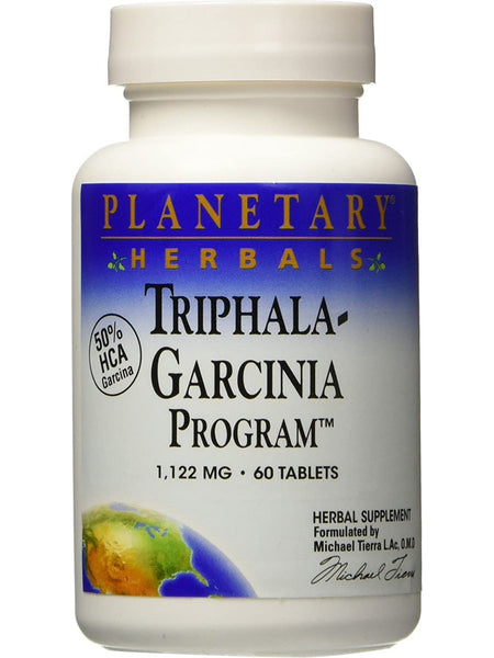 Planetary Herbals, Triphala-Garcinia Program™ 1122 mg, 60 Tablets