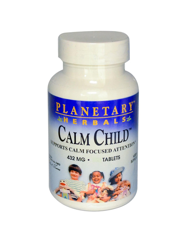 Planetary Herbals, Calm Child for Active Children, 150 ct
