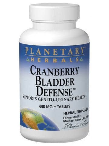Planetary Herbals, Cranberry Bladder Defense, 60 ct