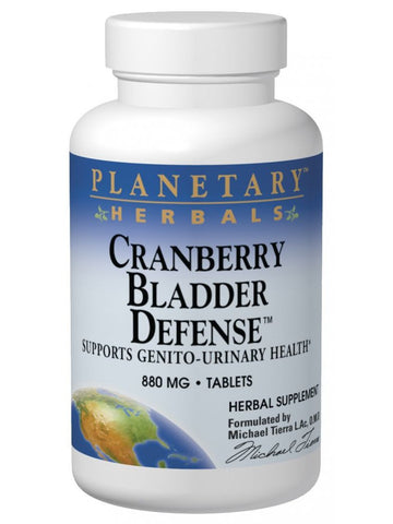 Planetary Herbals, Cranberry Bladder Defense, 120 ct