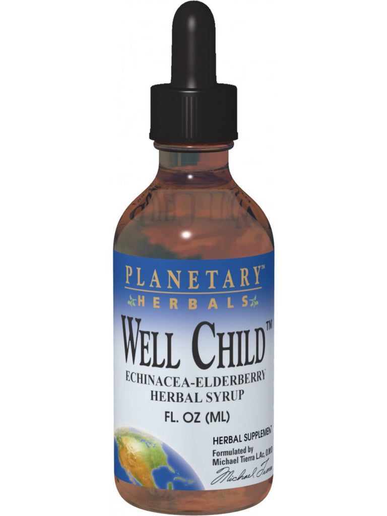 Planetary Herbals, Well Child™ Echinacea-Elderberry Syrup, 2 fl oz