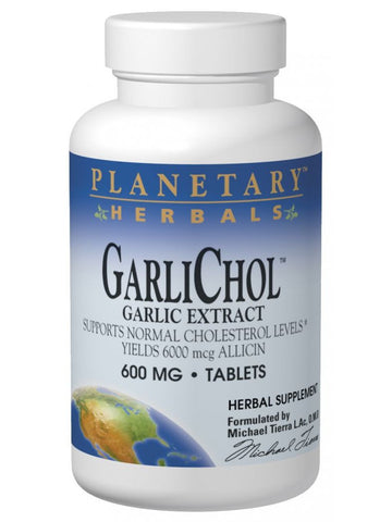 Planetary Herbals, GarliChol Garlic Preparation 6mg Allicin, 100 ct