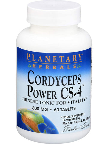 Planetary Herbals, Cordyceps Power CS-4™ 800 mg, 60 Tablets