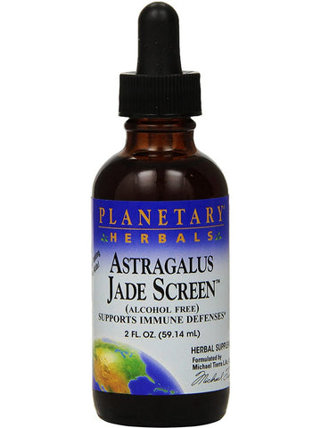 Planetary Herbals, Astragalus Jade Screen™, Alcohol Free, 2 fl oz