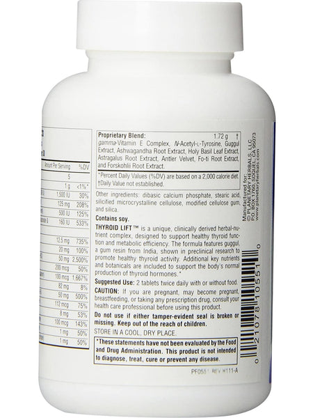 Planetary Herbals, Thyroid Lift™, 60 Tablets