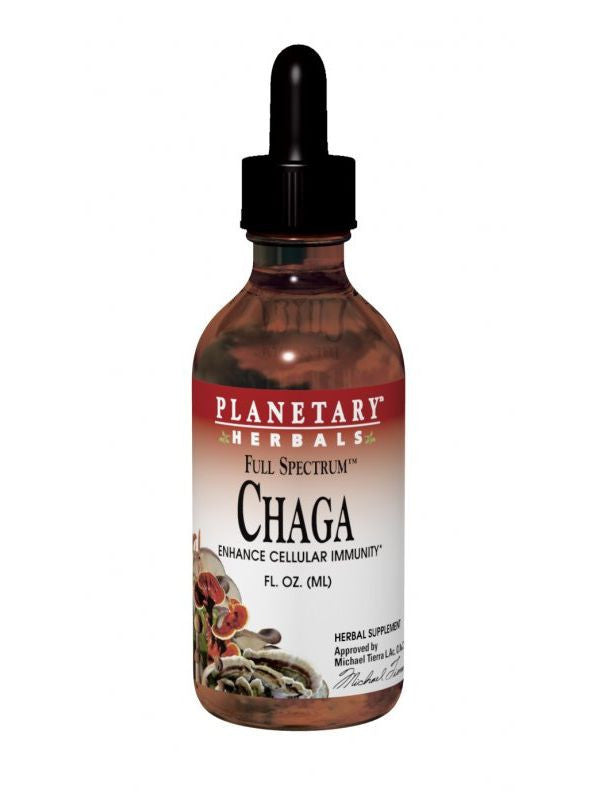 Planetary Herbals, Chaga liquid Full Spectrum, 2 oz