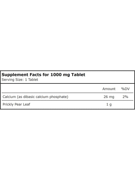 Planetary Herbals, Nopal Cactus, Full Spectrum™ 1000 mg, 240 Tablets