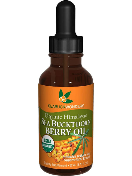 SeabuckWonders, Sea Buckthorn Berry Oil, 1.76 fl oz