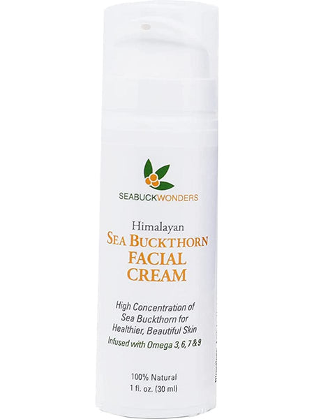SeabuckWonders, Sea Buckthorn Facial Cream, 1 fl oz