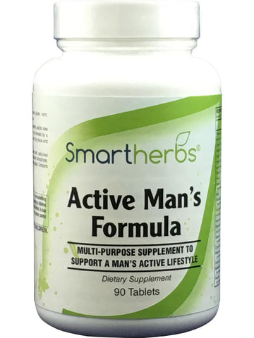 Smart Herbs, Active Man's Formula, 90 tabs
