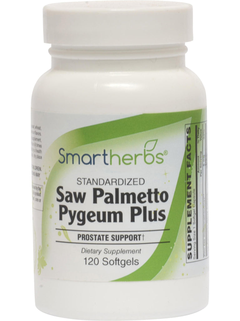 Smart Herbs, Saw Palmetto Pygeum Plus (Prostate Support), 120 softgels