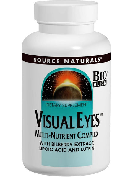 Source Naturals, Visual Eyes™ Multi-Nutrient Complex, 120 tablets