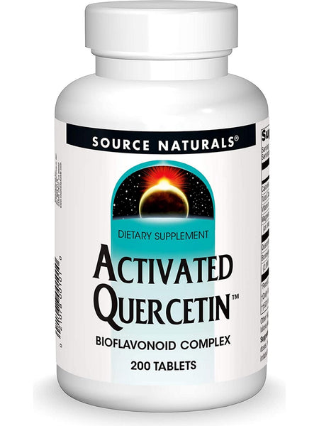 Source Naturals, Activated Quercetin™ Bioflavonoid Complex, 200 tablets