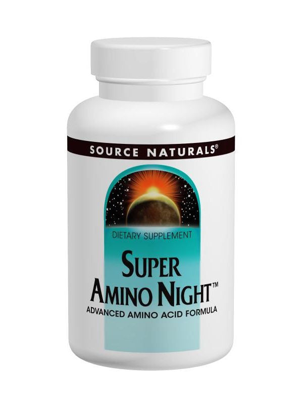 Source Naturals, Super Amino Night, 120 ct