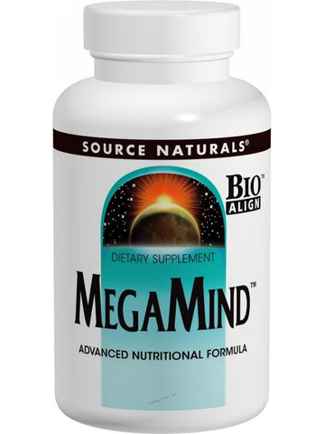Source Naturals, MegaMind Bio-Aligned, 120 ct