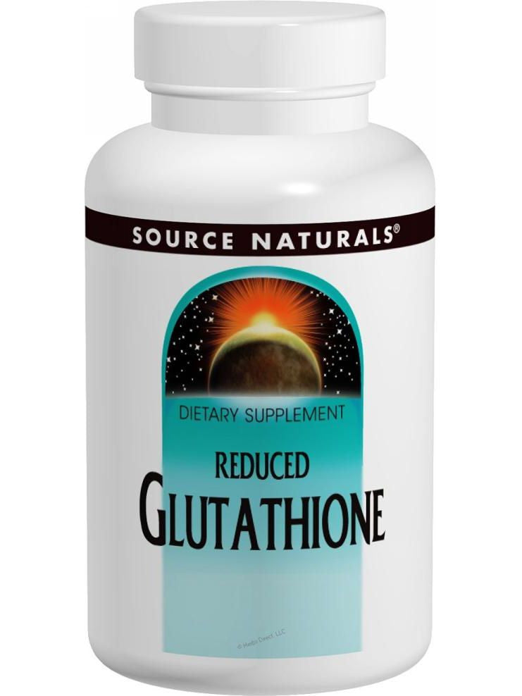 Source Naturals, Glutathione Reduced, 50mg, 30 ct