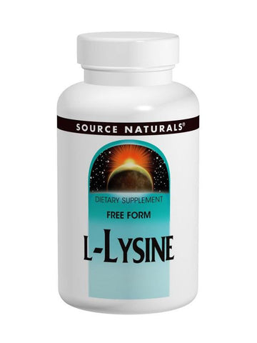 Source Naturals, L-Lysine, 1000mg, 50 ct