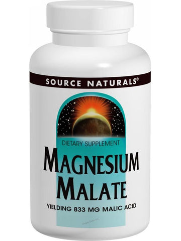 Source Naturals, Magnesium Malate, 1250mg, 90 ct