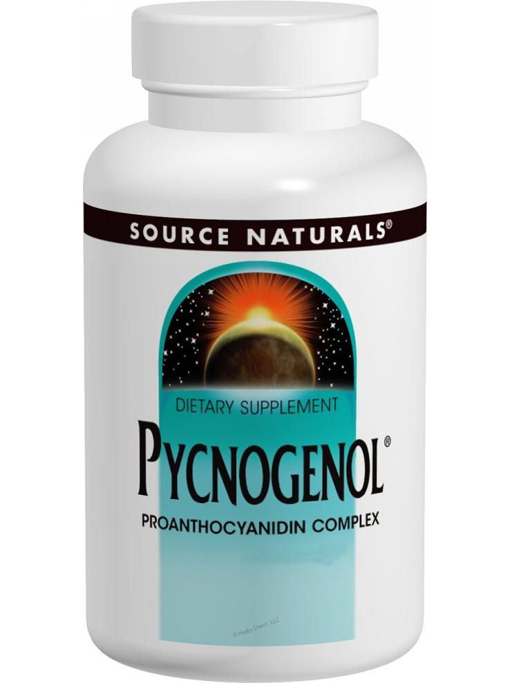 Source Naturals, Pycnogenol, 25mg, 120 ct