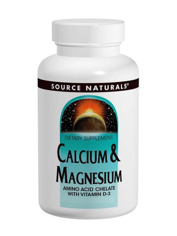 Source Naturals, Cal/Mag Chelate, 300mg, 250 ct