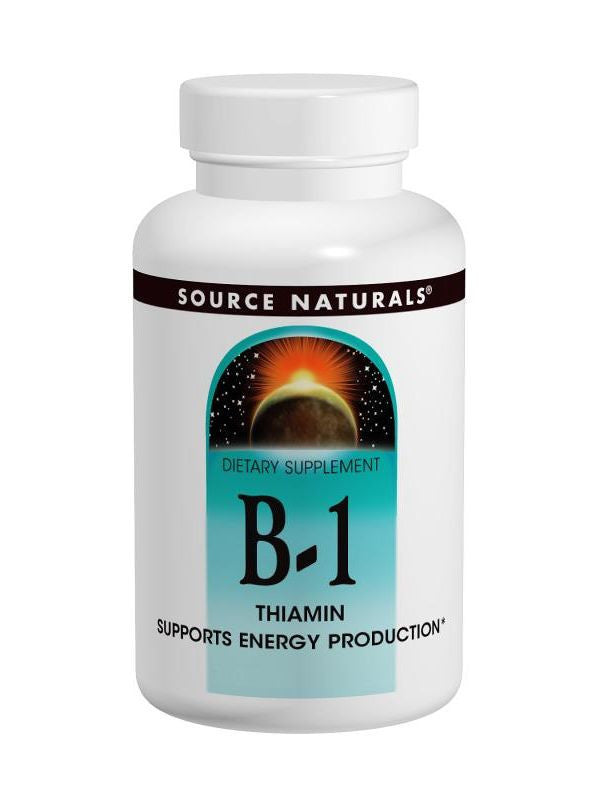Source Naturals, Vitamin B-1, 100mg Thiamin, 100 ct