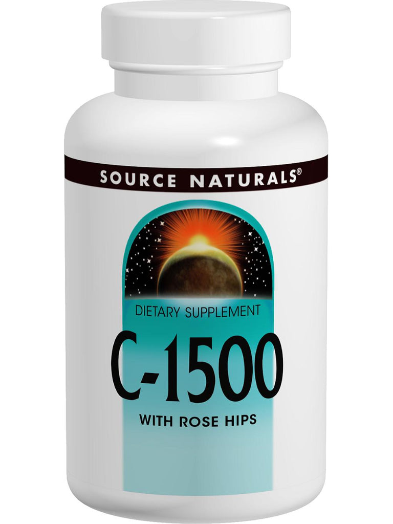 Source Naturals, Vitamin C-1500, 1500mg, 100 ct