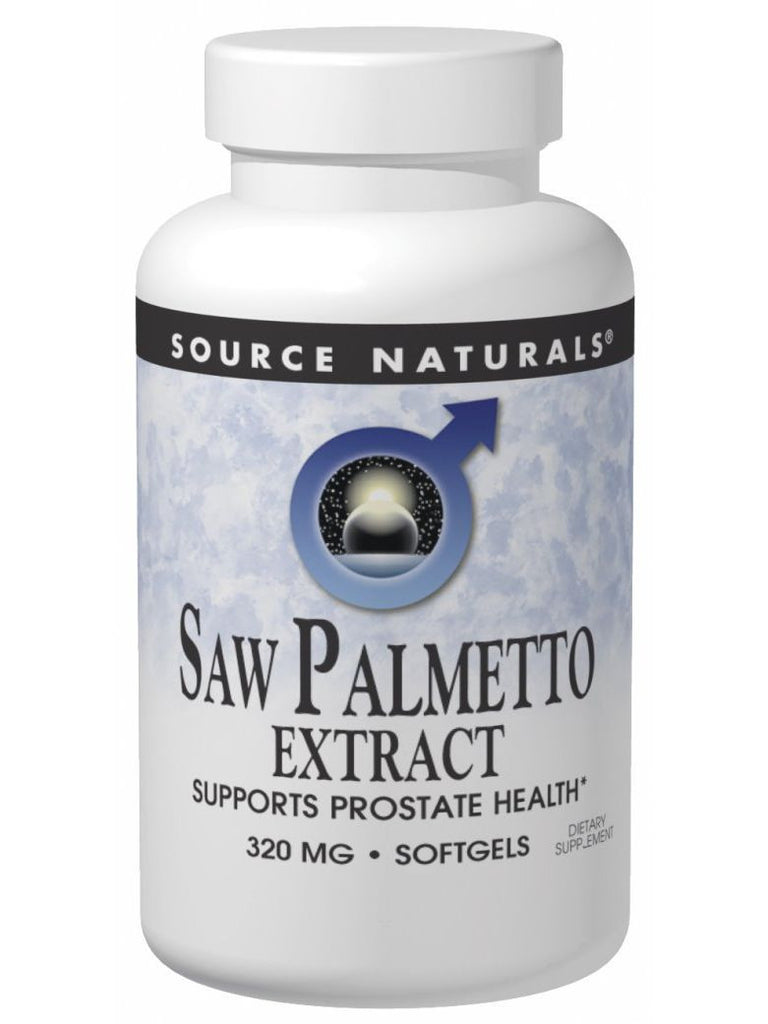 Source Naturals, Saw Palmetto Extract, 320mg, 120 softgels