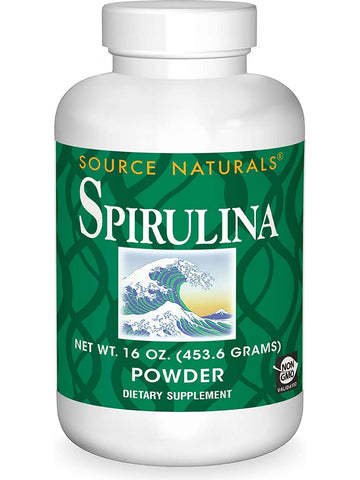 Source Naturals, Spirulina, 16 oz