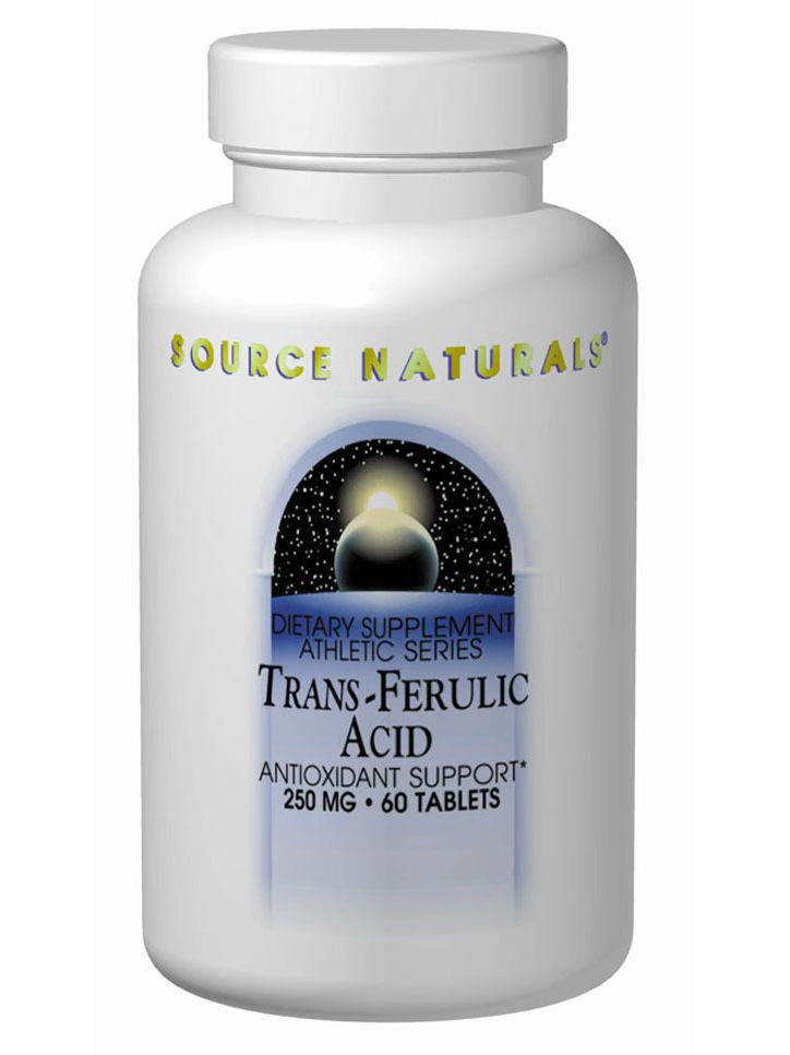 Source Naturals, Trans-Ferulic Acid, 250mg, 30 ct