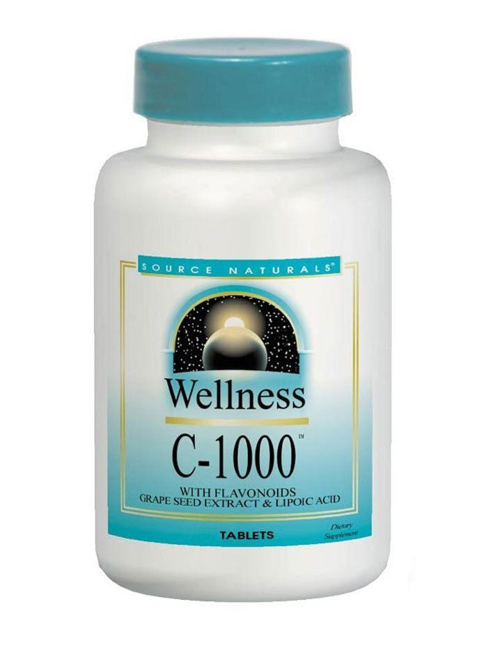 Source Naturals, Wellness C-1000, 100 ct