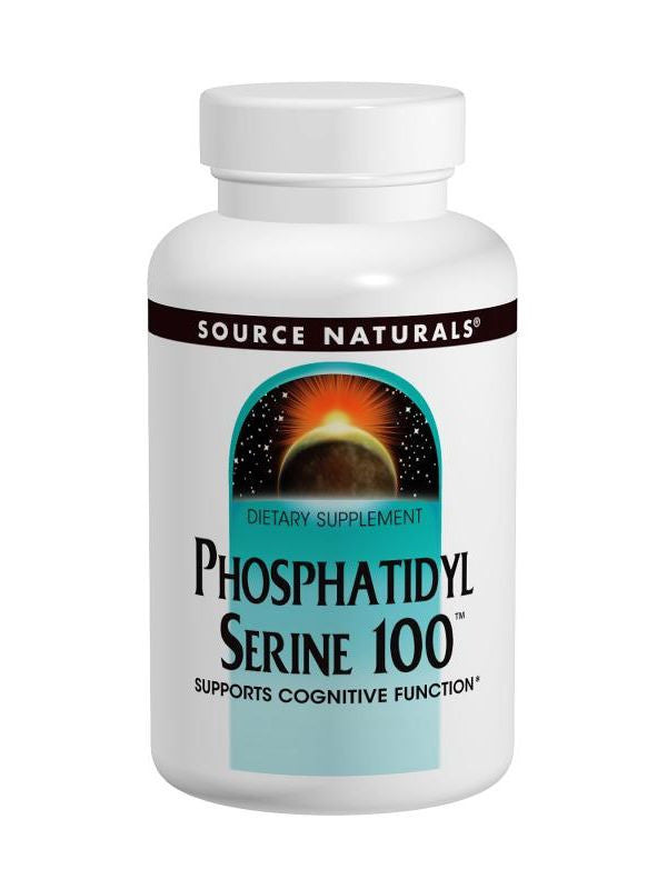 Source Naturals, Phosphatidyl Serine 100, 60 ct