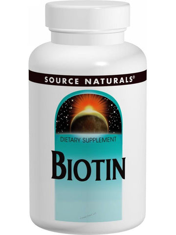 Source Naturals, Biotin 600mcg, 100 ct