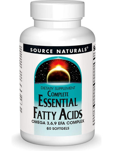 Source Naturals, Essential Fatty Acids, Complete, 60 softgels