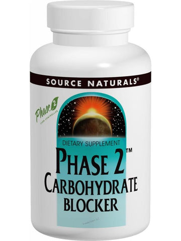 Source Naturals, Phase 2 Carbohydrate Blocker, 500mg, 60 wafers