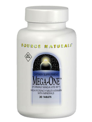 Source Naturals, Mega-One Multiple No Iron, 90 ct