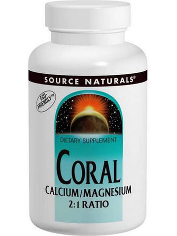 Source Naturals, Coral Calcium/Magnesium, 180 tablets