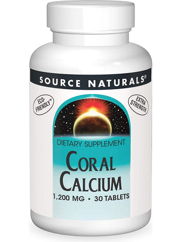 Source Naturals, Coral Calcium 1200 mg, 30 tablets