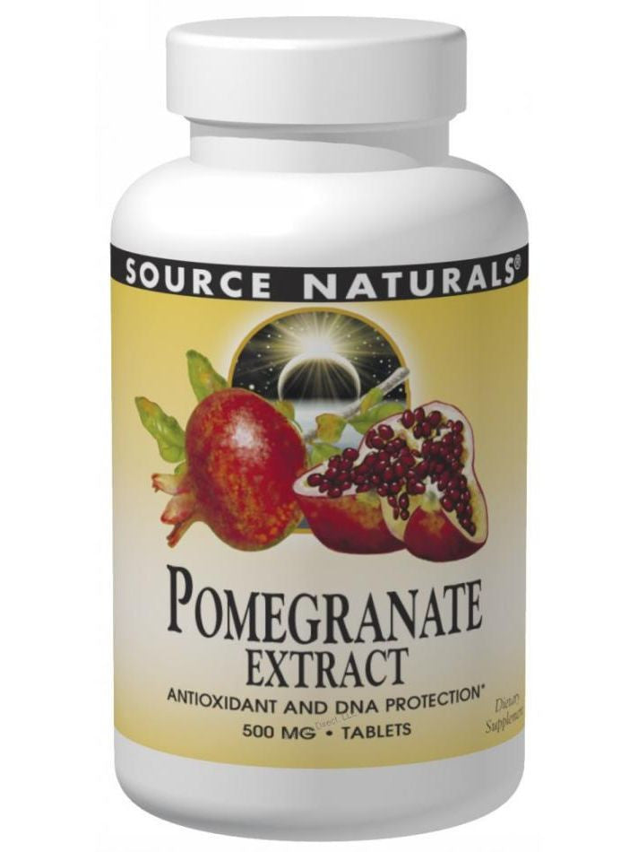 Source Naturals, Pomegranate Extract, 500mg, 60 ct