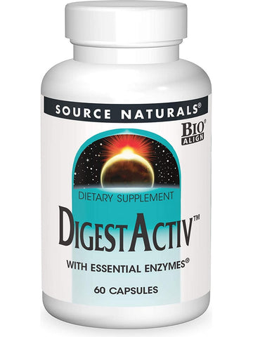Source Naturals, DigestActiv™ with Essential Enzymes, 60 capsules