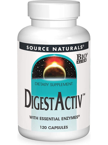 Source Naturals, DigestActiv™ with Essential Enzymes, 120 capsules