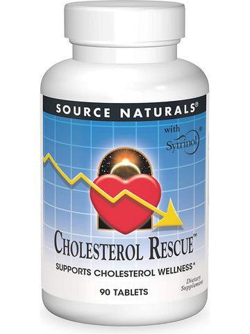 Source Naturals, Cholesterol Rescue™ 604 mg, 90 tablets