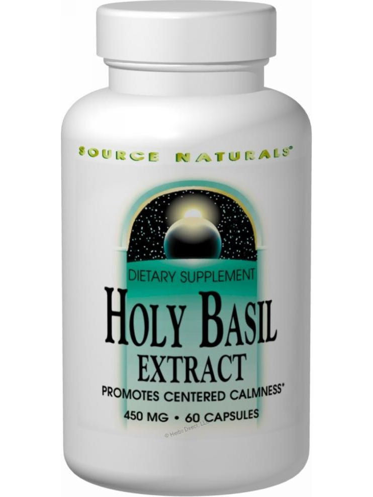 Source Naturals, Holy Basil Extract, 450mg, 120 ct