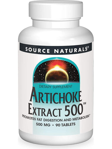 Source Naturals, Artichoke Extract 500™ 500 mg, 90 tablets